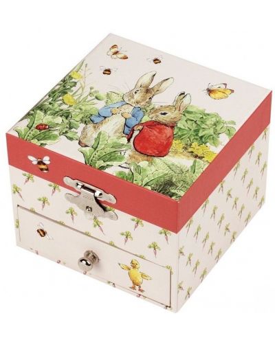 Музикална кутия Trousselier - Зайчето Питър в градината - 2